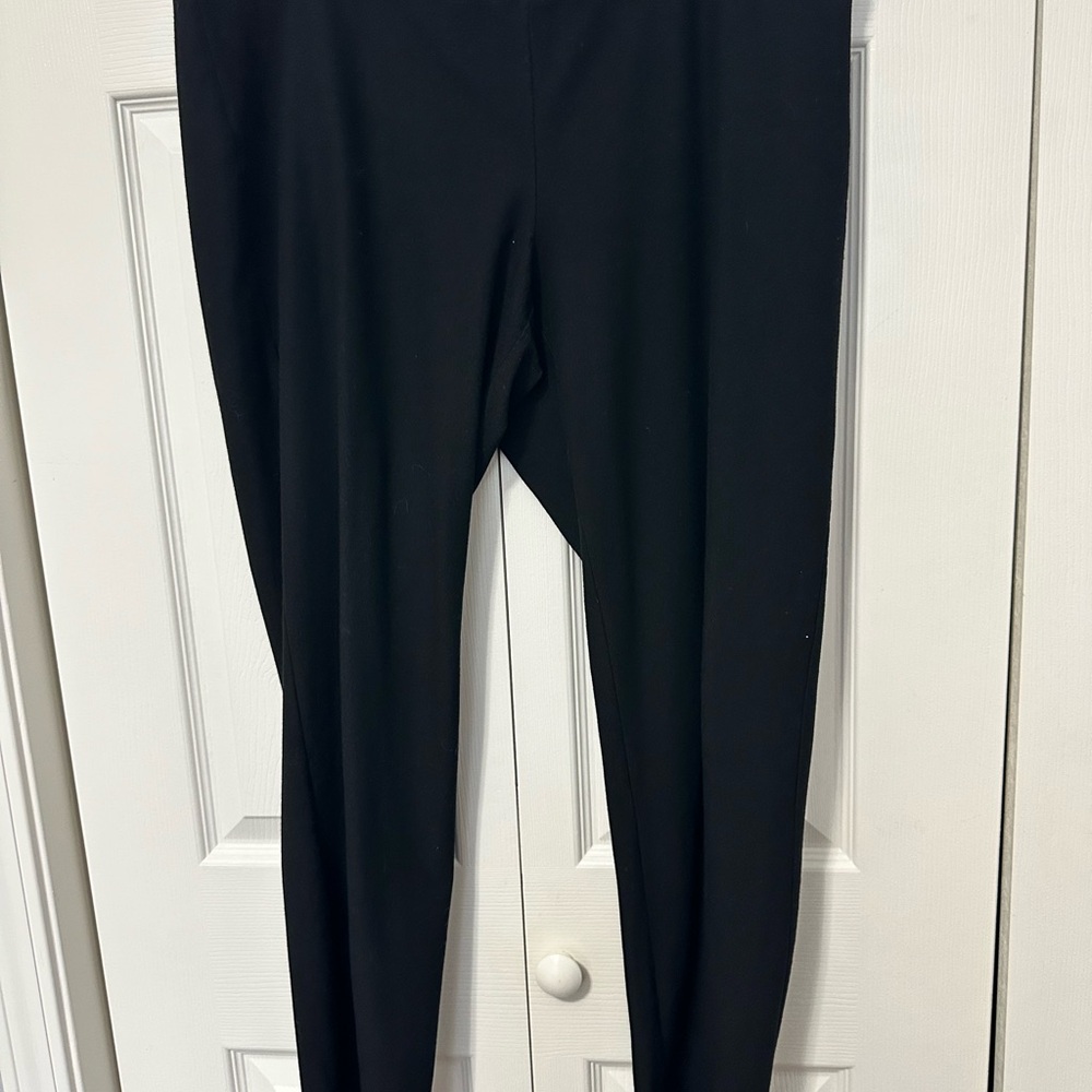 Eileen Fisher Black Stretch Leggings